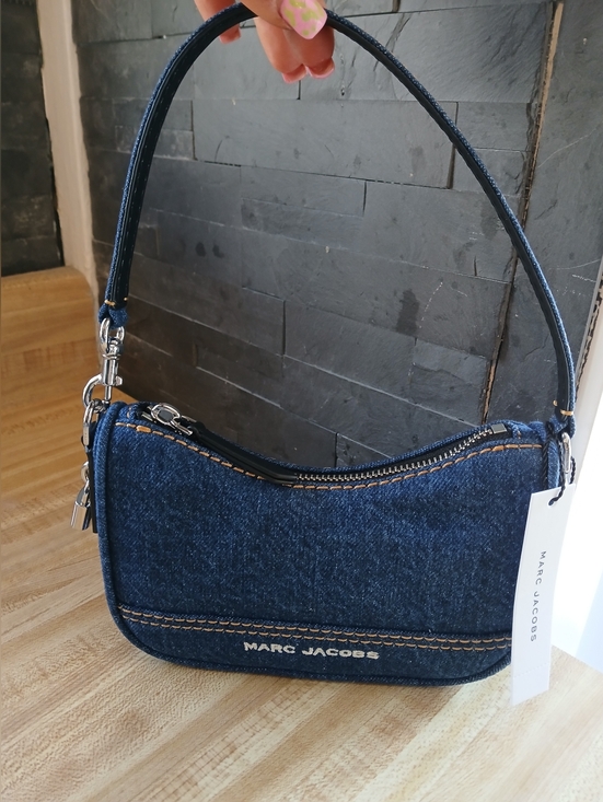 Marc Jacobs NWT Denim Wristlet/Pouchette - Picture 2 of 8